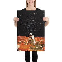 Load image into Gallery viewer, Astronaut in Orange Flower Field