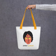 Load image into Gallery viewer, John Lemon Tote Bag