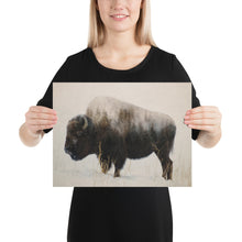 Load image into Gallery viewer, Bison in a field