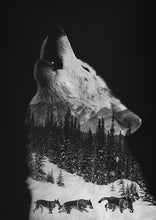 Load image into Gallery viewer, Howling Wolf